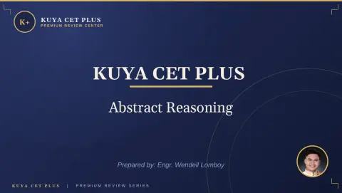 Abstract Reasoning cover slide