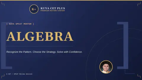 Algebra cover slide