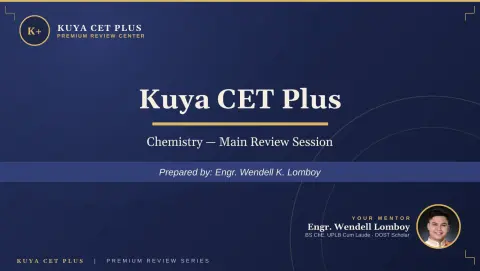 Chemistry cover slide