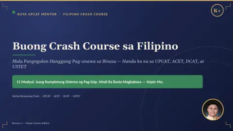 Filipino Crash Course cover slide