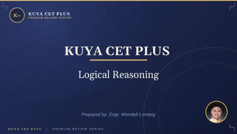 Logical Reasoning cover slide